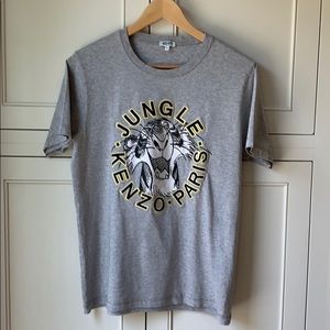 Men’s Gray Kenzo Tiger T-shirt